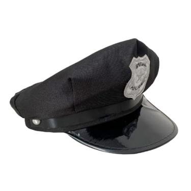 Imagem de Chapéu Quepe De Policial, Fantasia Adulto Unissex, Carnaval Cosplay