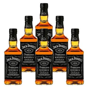 Imagem de Whisky Jack Daniel`s Tennessee Whiskey 375ml 6 Unidades