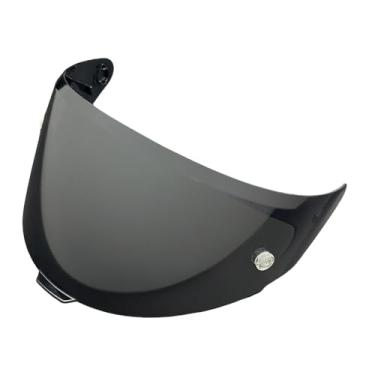 Imagem de Moontogo Viseira Capacete Viseira Protetores de Viseira para capacete KYT TT Course Acessórios Para-brisa Faceshield (preto)