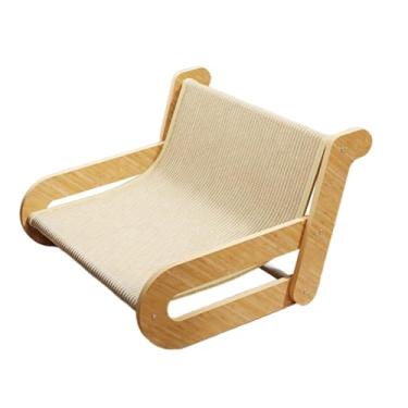 Imagem de WeiLaiKeQi Arranhador de sisal para gatos, sofá-cama e cadeira de descanso, ideal para gatinhos