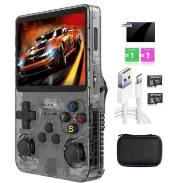 Imagem de Consola de jogos portátil R36S Retro de 3,5 polegadas e mais de 15.000