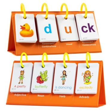 Imagem de Phonics Flash Cards Sentence Building Alened for Kids