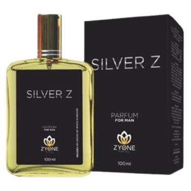 Imagem de Perfume Masculino Silver Z 100ml Zyone Parfum Alta Fixação - Zyone Cos