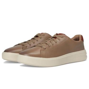 Imagem de Cole Haan Tênis masculino Grand+ Court, Irish Coffee/Dark Cuoio/Ancient Scroll, 43