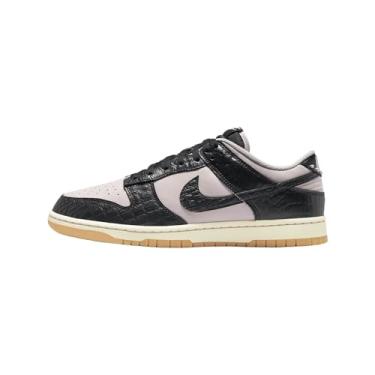 Imagem de Nike Tênis masculino retrô Dunk Low (HF9191-001, violeta platinado/espuma rosa/leite de coco/preto), Violeta platinado/espuma rosa/leite de coco/preto, 46