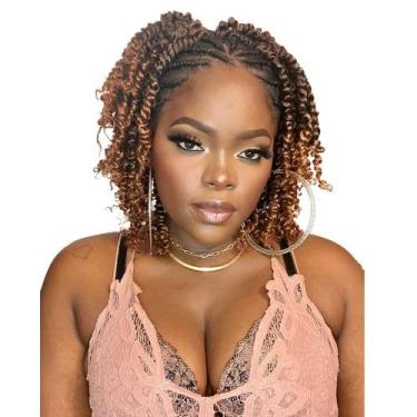 Imagem de Passion Twist Hair LOSMOEER, 8 pacotes de fibra sintética de 15 cm