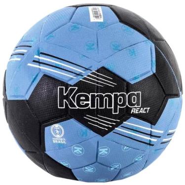 Imagem de Bola handebol kempa react tamanho 01 - Joma, Preto, Azul, Único