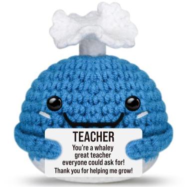 Imagem de Figura de Juguete Ballena tejida a mano GwhyGifts, regalo para profeso