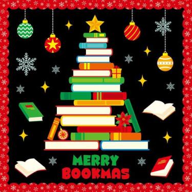 Imagem de Conjunto de decoração de quadro de avisos de Natal gisgfim 120x120cm