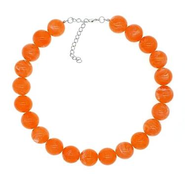 Imagem de CIOOU Colar gargantilha feminina com contas de pedra natural semipreciosa amazonita turquesa e pérola, Gema, Turquesa sintética