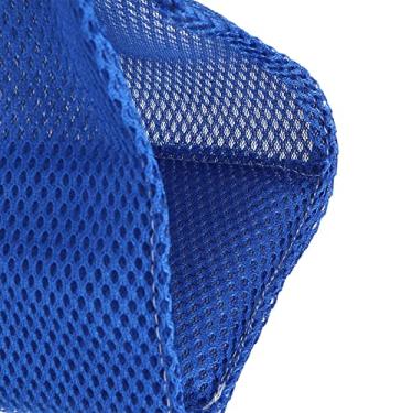 Imagem de Fydun Rede de Penduramento Pendurado na Rede de Papagaio Malha Respirável No Verão, Periquito Periquoras Coc Ls Ninhos Cama Hamster House Gaiola Tenda Brinquedos Respiráveis (Azul)