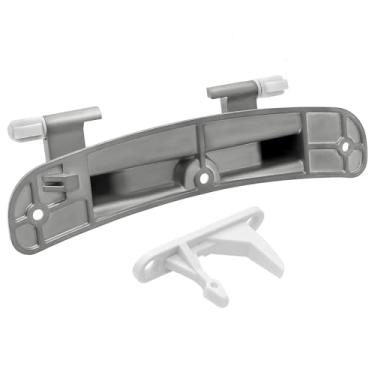 Imagem de Atualização 134550800 Dobradiça de porta de arruela afinidade com buchas e 131763310 Kit de batedor de porta adequado para Frigidaire Kenmore Electrolux Crosley Washer Replace 1191162 AP3886714