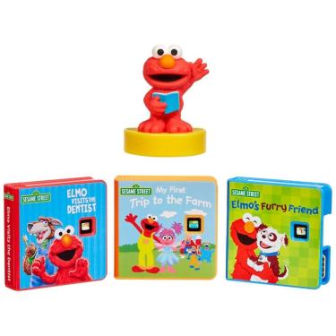 Imagem de Coleção de Histórias para Máquina dos Sonhos Little Tikes, 1 Personagem e 3 Historias, Vila Sésamo Elmo Friends