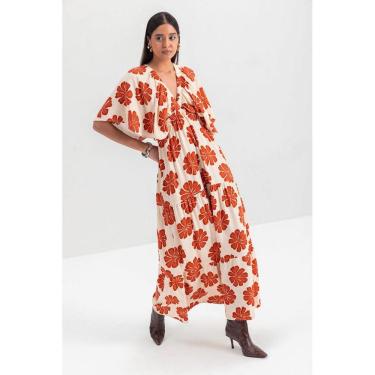 Imagem de Vestido Feminino Em Viscose Essendi  Off White