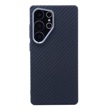 Imagem de Capa de celular de fibra de carbono com carregamento sem fio para Samsung S25 S23 S24 Ultra Plus, capa para PC para Galaxy S25+, 2, para Galaxy S25