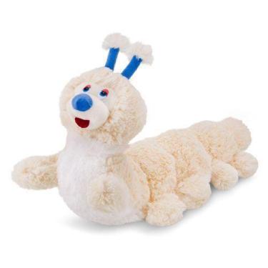 Imagem de Centopeia de Pelúcia Bebê Creme 60 cm Antialérgica - CTX Pelúcia