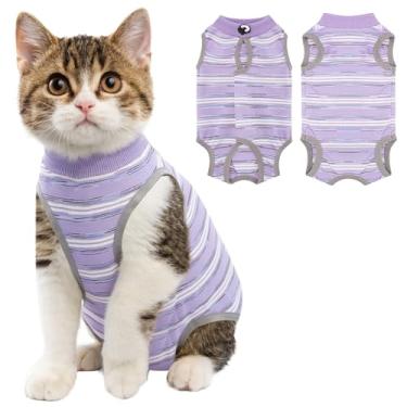 Imagem de Body Cat Recovery Suit para gatos após cirurgia