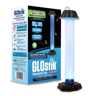 Imagem de Catchmaster Glostik Armadilha de insetos voadores 1 pacote, luz LED e armadilhas para moscas para ambientes internos e externos, apanhador de mosquitos e mosquitos adesivo premium, matador de insetos