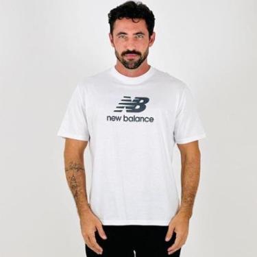 Imagem de Camiseta New Balance Manga Curta Masculina-Masculino