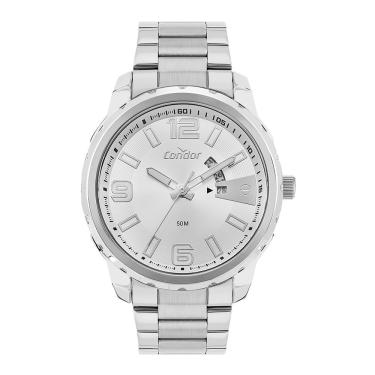 Imagem de Kit Relógio Condor Masculino Speed Prata - Co2115ncb/k4k