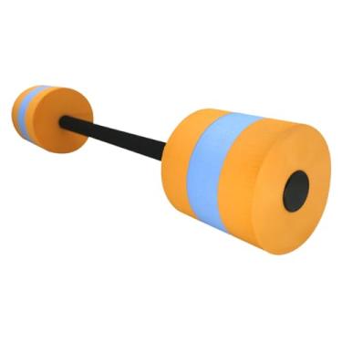 Imagem de Colaxi Aquática haltere aquático de fitness barbell, nadar em pesos de piscina de espuma de barra para spa, aeróbica aquática, ginásio de exercícios, Laranja Azul