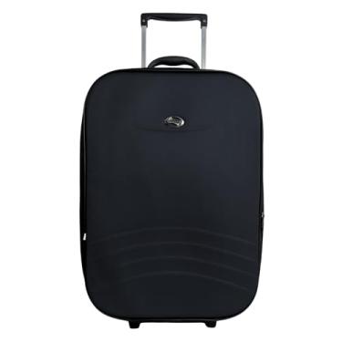 Imagem de Mala de viagem 23kg expansiva Forrada e Resistente (Preto)