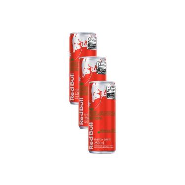 Imagem de Kit 3 Energético Red Bull, Melancia 250ml