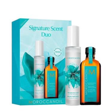 Imagem de Kit Moroccanoil Signature Scent Duo - Oleo De Tratamento 100ml + Bruma Perfumada 100ml