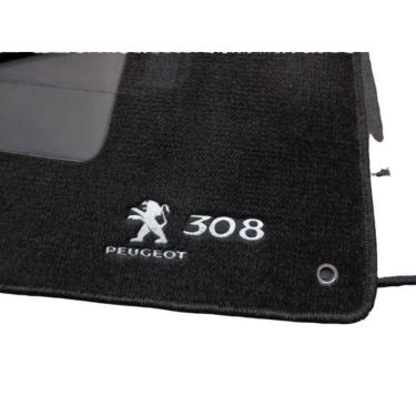 Imagem de Tapete Automotivo Peugeot 308 Carpet Linha Luxo