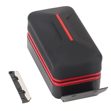 Imagem de QANYEGN Limpador de vidro magnético de aquário, ferramenta de limpeza de ímã de algas de tanque de peixes, escova magnética de aquário flutuante com raspador destacável para aquári (XL, Suitable for