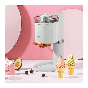 Imagem de Máquina de Raspadinha Máquina de sorvete pequena, cone iogurte frutas caseiro, máquina totalmente automática Faz Sorvete Cremoso