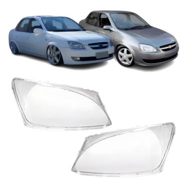 Imagem de Par Lente Farol Corsa Classic 2011 2012 2013 2014 2015 2016