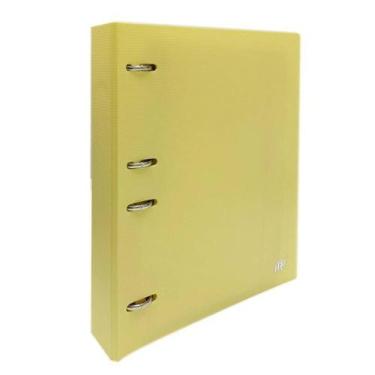 Imagem de Caderno Argolado Amarelo Fichário Yes B5 Colegial