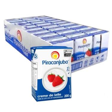 Imagem de Kit 27 Creme De Leite Piracanjuba 200g Cada