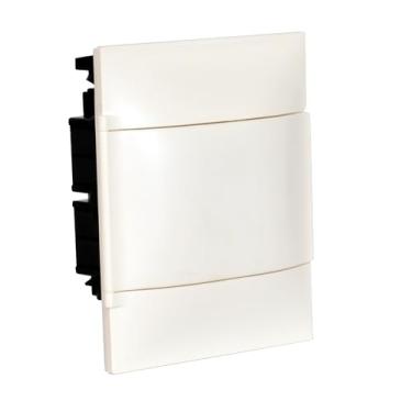Imagem de QUADRO DISTRIBUICAO PLASTICO - PROTECTBOX 8 DIN EMBUTIR BRANCO - CEMAR - 134008