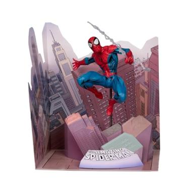 Imagem de Boneco colecionável do Homem-Aranha da Marvel, escala 1:10, com cena (o Incrível Homem-Aranha #1) McFarlane Toys