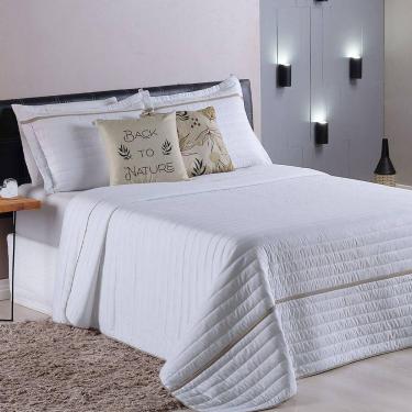 Imagem de Cobre Leito Queen Inove Dupla Face 200 Fios 5 Peças - Nature