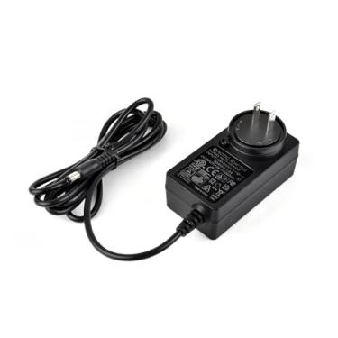 Imagem de Waveshare Fonte de alimentação, compatível com CM5/4/4S, adaptador po-wer, 12V/4A, saída de tomada DC, OD 5,5 mm, ID 2,1 mm, disponível nos EUA pl-UG