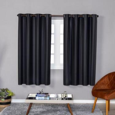 Imagem de Cortina Blackout PVC Cinza 2,80m x 1,80m 100% Policloreto de Vinila - 
