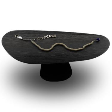 Imagem de Mesa Oval Organica Em ébano 160x90