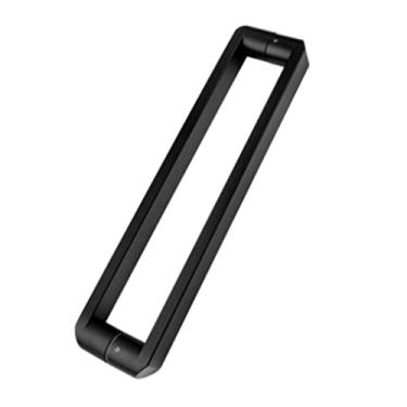 Imagem de Maçaneta de porta de chuveiro de aço inoxidável, maçaneta de chuveiro de vidro de substituição para maçanetas de porta de banheiro internas/externas (tamanho: 540 mm/500 mm)