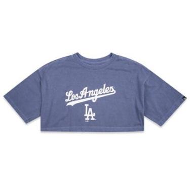 Imagem de Camiseta New Era Cropped Mlb Los Angeles Dodgers Classic Feminino-Feminino