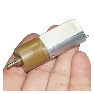 Imagem de 180 engrenagem de caixa de engrenagens planetárias eletrônica DC 3V-6V 5V velocidade lenta grande torque mudo engrenagem de baixo ruído motor de partida eletrônico D-Shaft