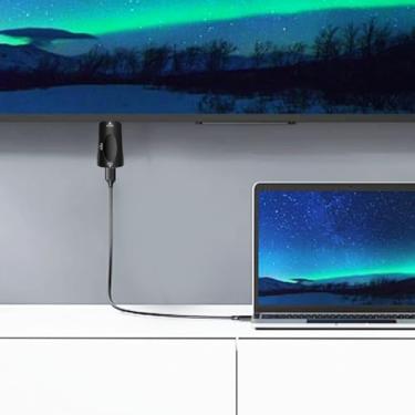 Imagem de Adaptador HDMI para VGA com cabo de conector de áudio de 3,5 mm compatível com monitor/laptop/computador/PC/projetor/HDTV/Chromebook e mais