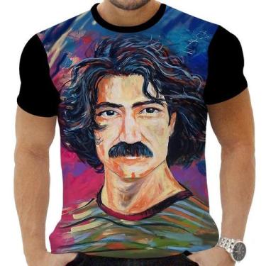 Imagem de Camiseta Camisa Personalizada Rock Belchior MPB Brasil 6 - Obsidiana C