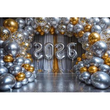 Imagem de Fundo Fotográfico Ano Novo Cenário Tecido 1,50 x 2,20m - Fadrix, FANV0