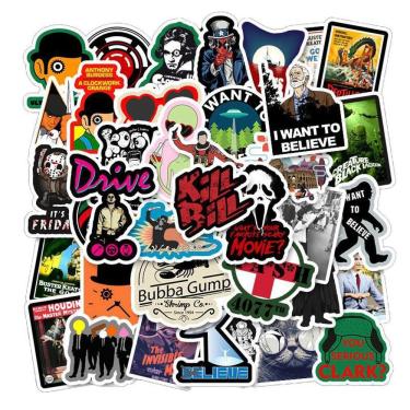 Imagem de Adesivos Kills Bills Waterproof Vinyl Anime 50 unidades/lote