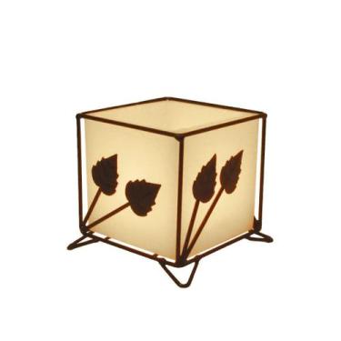 Imagem de Caixa 10 cm Luminária Branca Decorativo Vela Lanterna - Velitas (r)