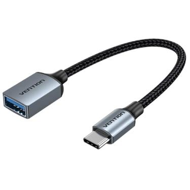 Imagem de Cabo Adaptador Tipo C OTG Pendrive Celular Tablet Vention