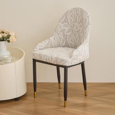 Imagem de Capas de poltrona com costas curvadas, capa para cadeira de jantar, capa de assento doméstico, protetor de móveis fácil de instalar, para cozinha, pátio, café, reunião de família - tipo 05||tamanho